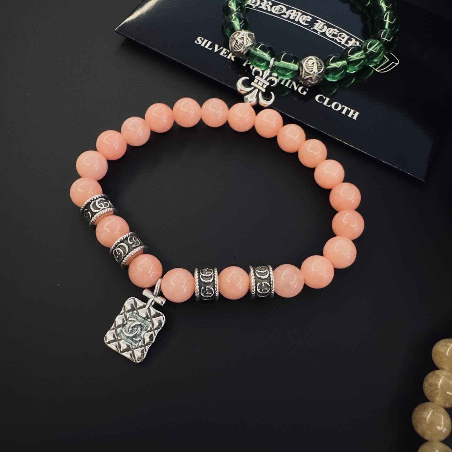 Chrome Hearts Beaded Bracelet Set